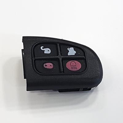 Auton avaimen kuori Jaguar, 4-nappia 1 Auton avaimen kuori